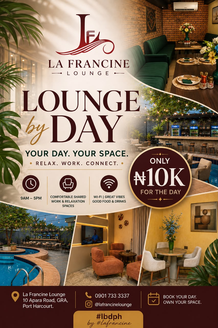 Lounge by Day flier