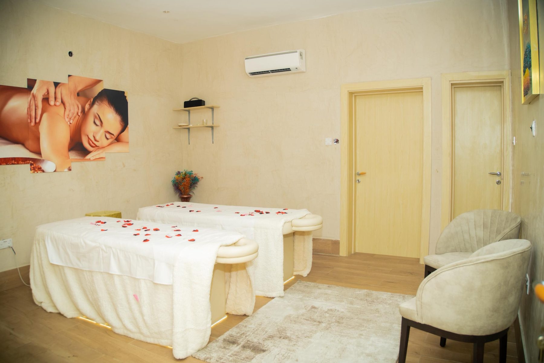 Spa and salon interior