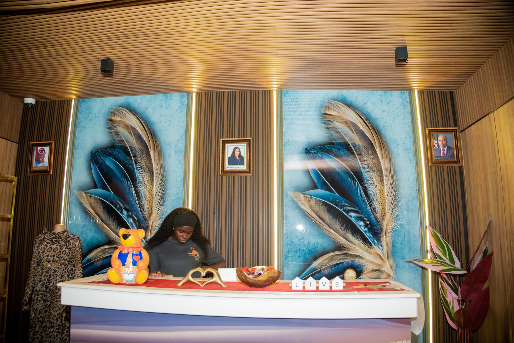 spa reception