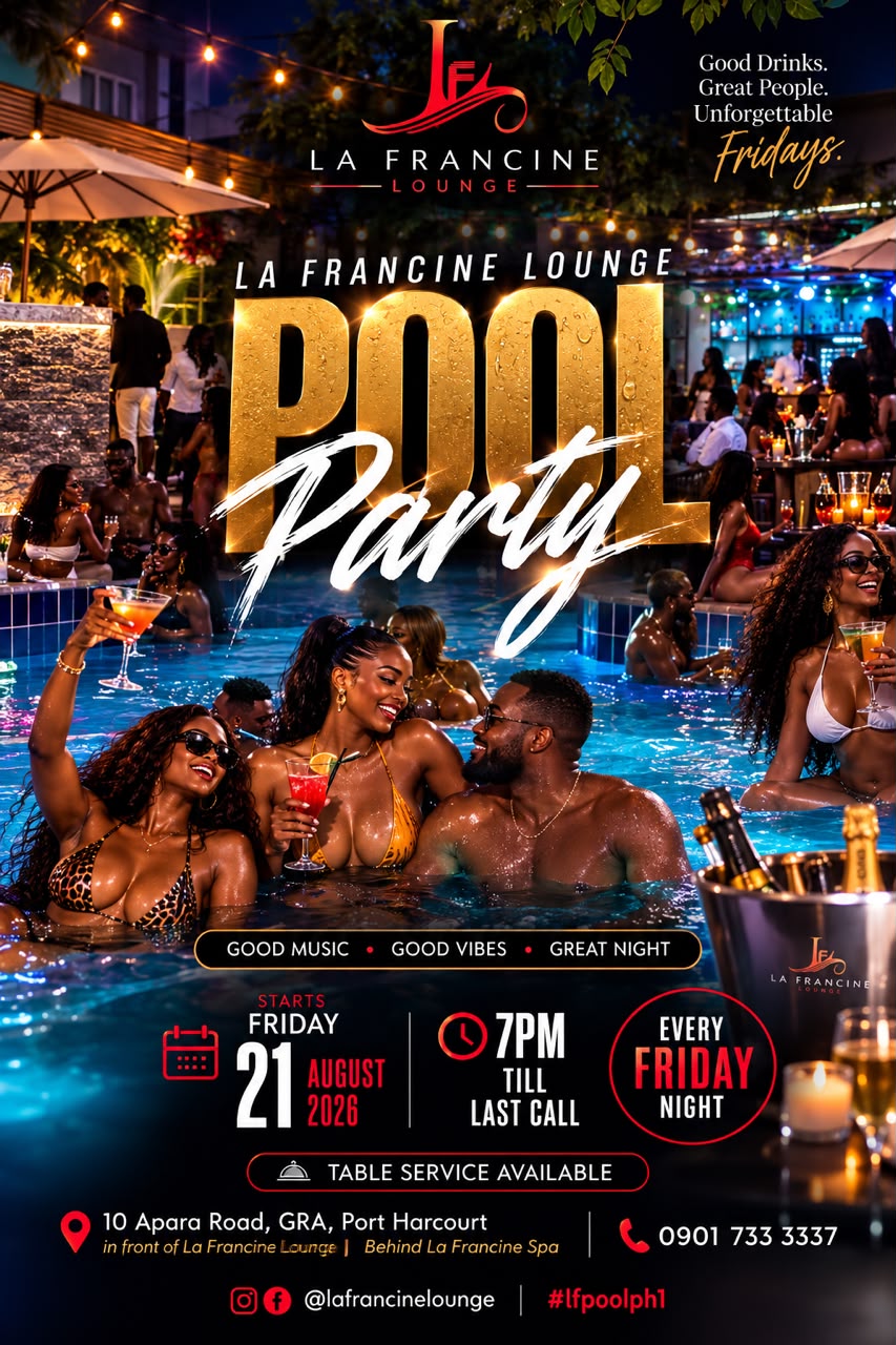 Pool Party flier