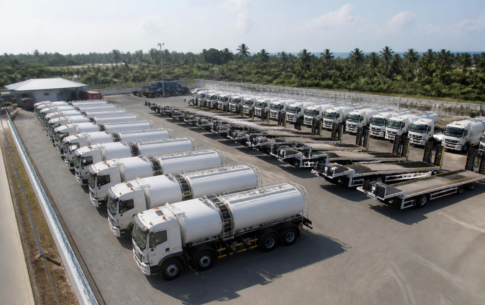 LeSam Haven Logistics fleet and rental equipment
